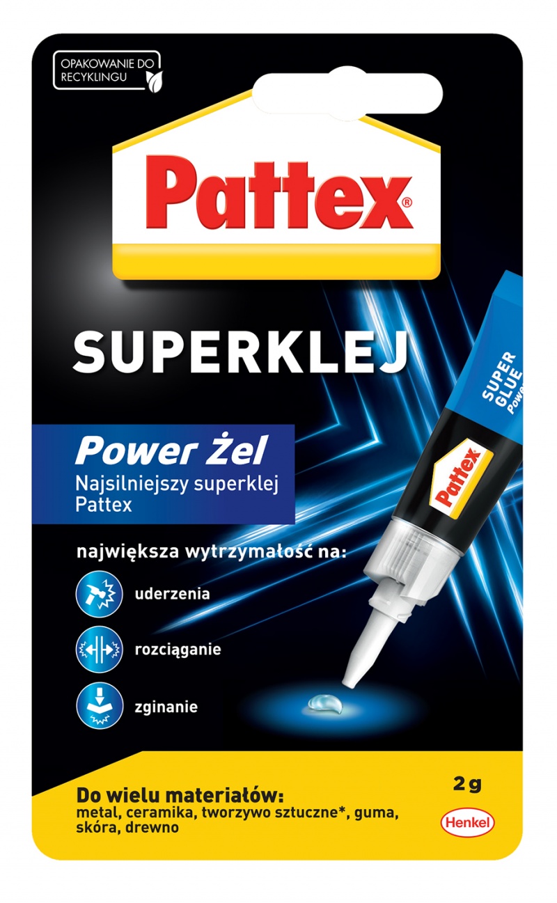 343763-228174-klej_super_power_zel_pattex_s_o_s_2g-800w Klej SUPER POWER ŻEL PATTEX S.O.S., 2g - obrazek 1
