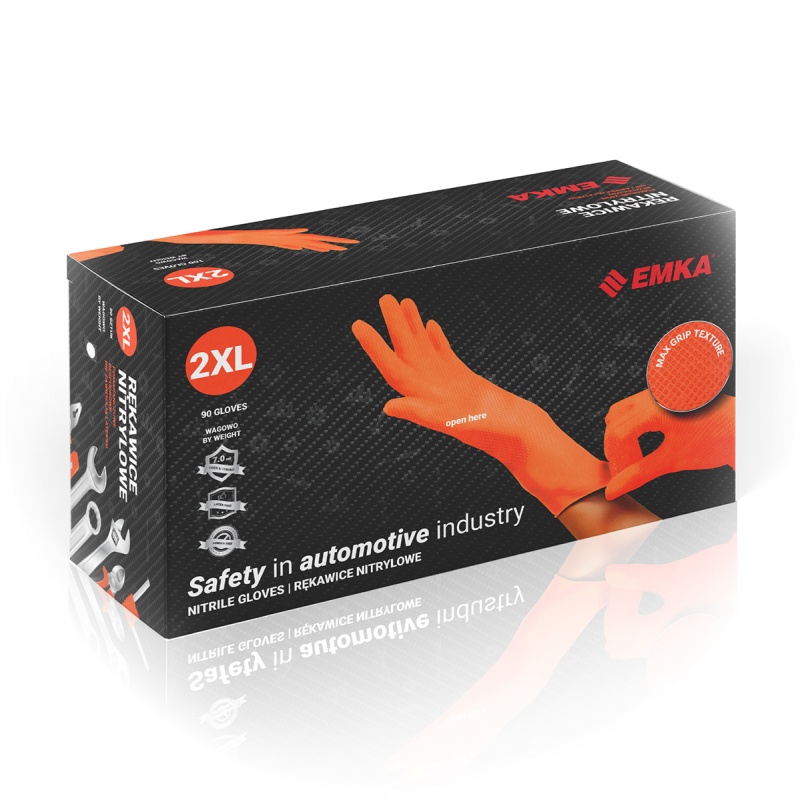 343792-369368-rekawice_nitrylowe_bezpudrowe_emka_7_0_90_sz-800w Rękawice nitrylowe bezpudrowe EMKA 7.0, 90 szt., rozmiar XXL, pomarańczowe - obrazek 1