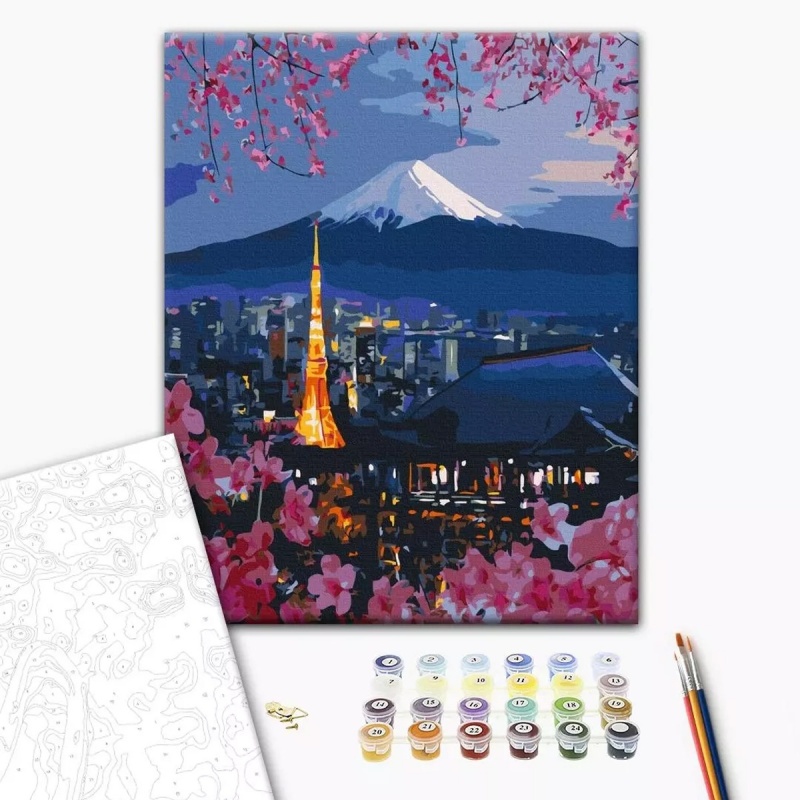 345050-370369-malowanie_po_numerach_brushme_40x50_cm_podro-800w Malowanie po numerach BRUSHME, 40x50 cm, podróż po Japonii, 1 szt. - obrazek 1