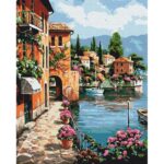 Malowanie po numerach BRUSHME, 40x50 cm, pod słońcem Positano, 1 szt. - obrazek 2