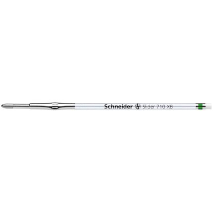 Wkład do długopisu SCHNEIDER 710, XB, zielony (opakowanie 10 szt.)