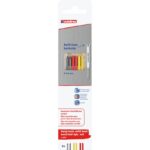 Wymienne wkłady e-8881 EDDING, do ołówka e-8880, 6 szt., blister, mix kolorów