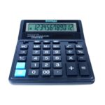 Kalkulator biurowy DONAU TECH, CI-SDC888XBK, 12-cyfr. wyświetlacz, wym. 203x158x31 mm, czarny
