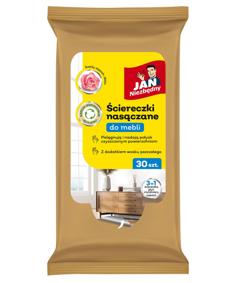 347879-370446-sciereczki_nasaczane_jan_niezbedny_do_mebli_-800w Ściereczki nasączane JAN NIEZBĘDNY, do mebli, 30 szt. - obrazek 1