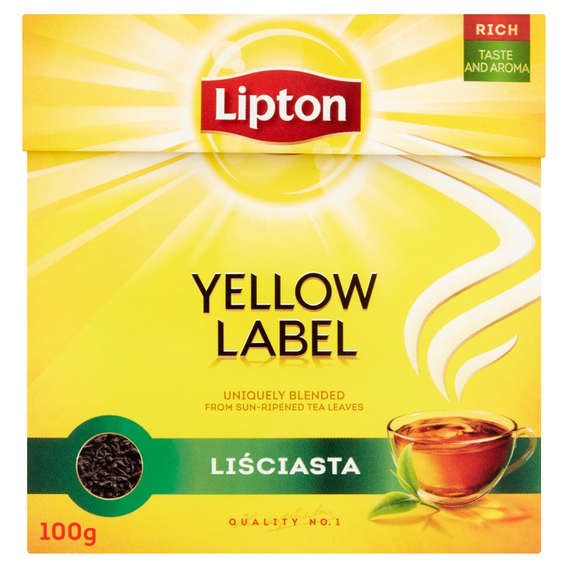 347910-362836-herbata_lipton_czarna_lisciasta_100g-800w-1 Herbata LIPTON czarna, Yellow Label, liściasta, 100g - obrazek 1