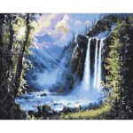 Malowanie po numerach BRUSHME, 40x50 cm, magia przyrody, 1 szt. - obrazek 2