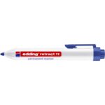 Marker permanentny automatyczny e-11 EDDING, 1,5-3mm, niebieski (opakowanie 10 szt.)