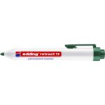 Marker permanentny automatyczny e-11 EDDING, 1,5-3mm, zielony (opakowanie 10 szt.)