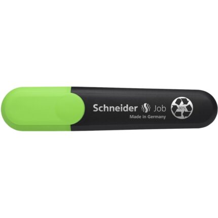 Zakreślacz SCHNEIDER Job, 1-5 mm, zielony (opakowanie 10 szt.)