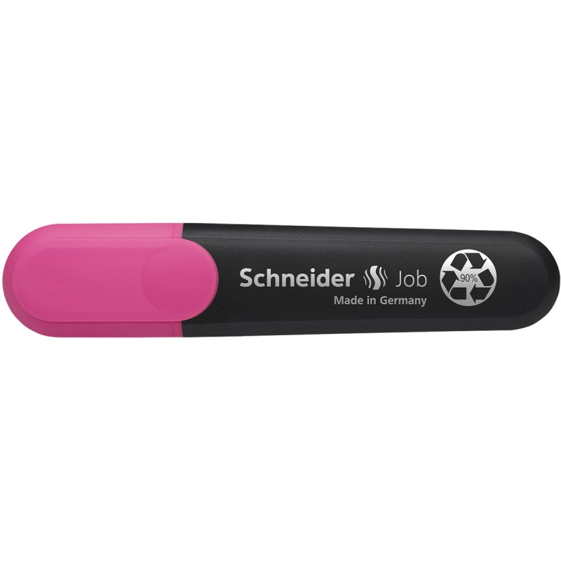 352218-23970-zakreslacz_schneider_job_1_5_mm_rozowy-800w Zakreślacz SCHNEIDER Job, 1-5 mm, różowy (opakowanie 10 szt.) - obrazek 1