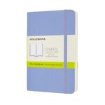 Notes MOLESKINE Classic P (9x14cm), gładki, miękka oprawa, 192 strony, hydrangea blue
