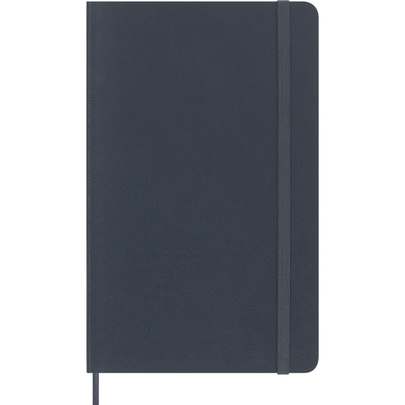 353871-377641-notes_moleskine_pro_vege_synt_skora_weza_w_l-800w Notes MOLESKINE Pro Vege, synt. skóra węża, w linie, edycja limitowana, w pudełku, petrol - obrazek 1