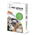 Papier ksero PRO-DESIGN FSC, satynowany, klasa A++, A4, 168CIE, 160gsm, 250 ark. (pakiet 5 opakowań)