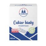 Cukier biały w saszetkach DIAMANT, 100x5gr (opakowanie 6 szt.)