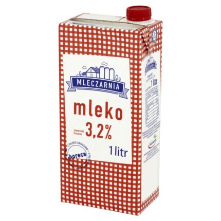 Mleko UHT MLECZARNIA 3,2%, 1 l (opakowanie 12 szt.)