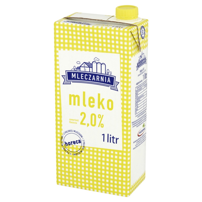 354090-220533-mleko_uht_mleczarnia_2_1_l-800w-1 Mleko UHT MLECZARNIA 2%, 1 l (opakowanie 12 szt.) - obrazek 1