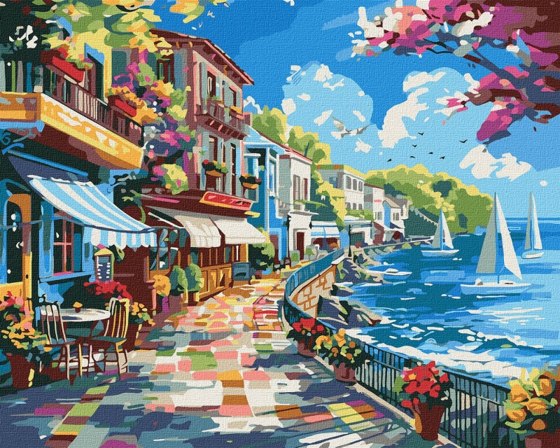 355298-378378-malowanie_po_numerach_ideyka_40x50_cm_miasto-800w-1 Malowanie po numerach IDEYKA, 40x50 cm, miasto nad oceanem, 1 szt., w pudełku - obrazek 1