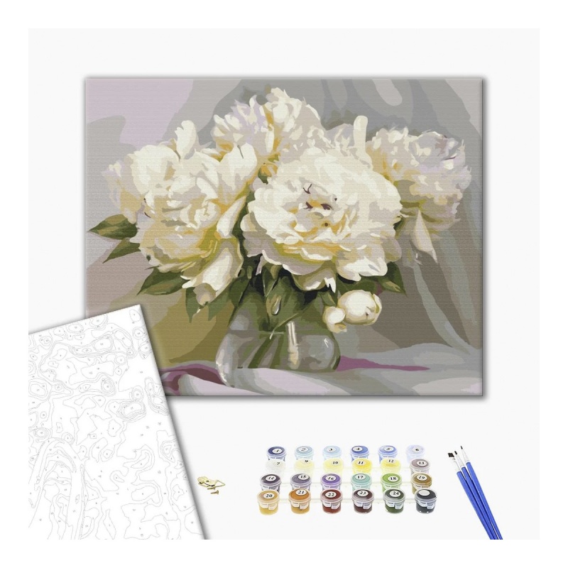 355789-379323-malowanie_po_numerach_brushme_40x50_cm_wysmi-800w-1 Malowanie po numerach BRUSHME, 40x50 cm, wyśmienita delikatność piwonii, 1 szt., w pudełku - obrazek 1