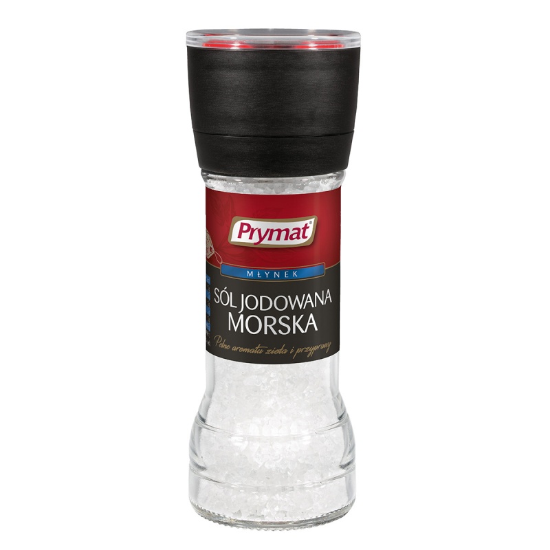 355838-378838-sol_morska_jodowana_prymat_mlynek_110g-800w-1 Sól morska jodowana PRYMAT, młynek, 110g - obrazek 1