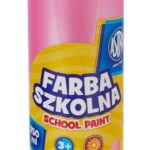 Farba szkolna Astra 250 ml - perłowa różowa