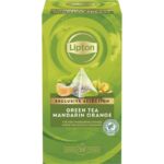 Herbata LIPTON Exclusive Selection, piramidki, mandarynka i pomarańcza, 25 kopert