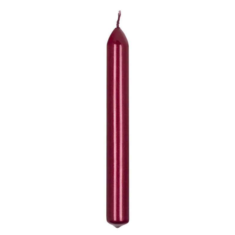 357661-379683-swieca_stolowa_prosta_donau_home_lakierowana-800w-1 Świeca stołowa prosta DONAU HOME, lakierowana, 20x170 mm, 10 szt., czerwona - obrazek 1