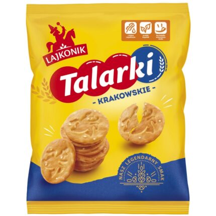 Krakowskie talarki LAJKONIK, 155g (opakowanie 12 szt.)