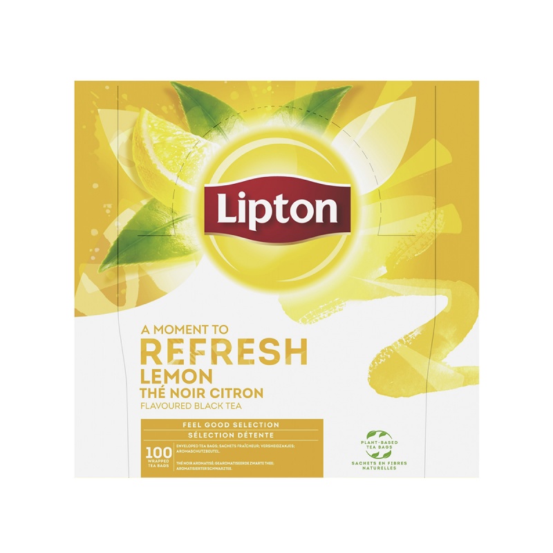 357925-380137-herbata_lipton_refresh_lemon_100_kopert-800w-1 Herbata LIPTON Feel Good Selection, Refresh, cytryna, 100 kopert - obrazek 1