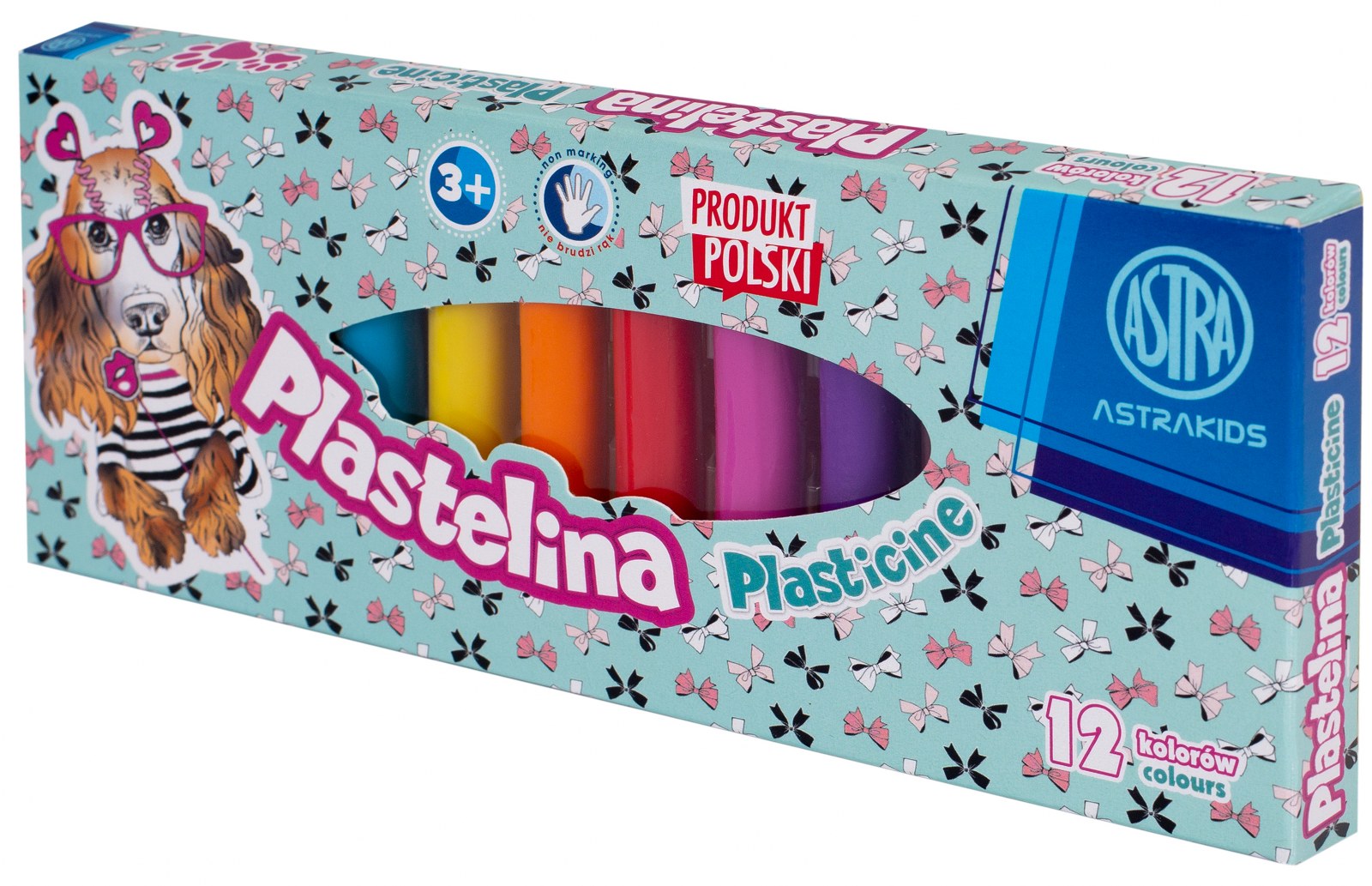 Plastelina Pieski 12 kolorów Plastelina Pieski 12 kolorów - obrazek 1
