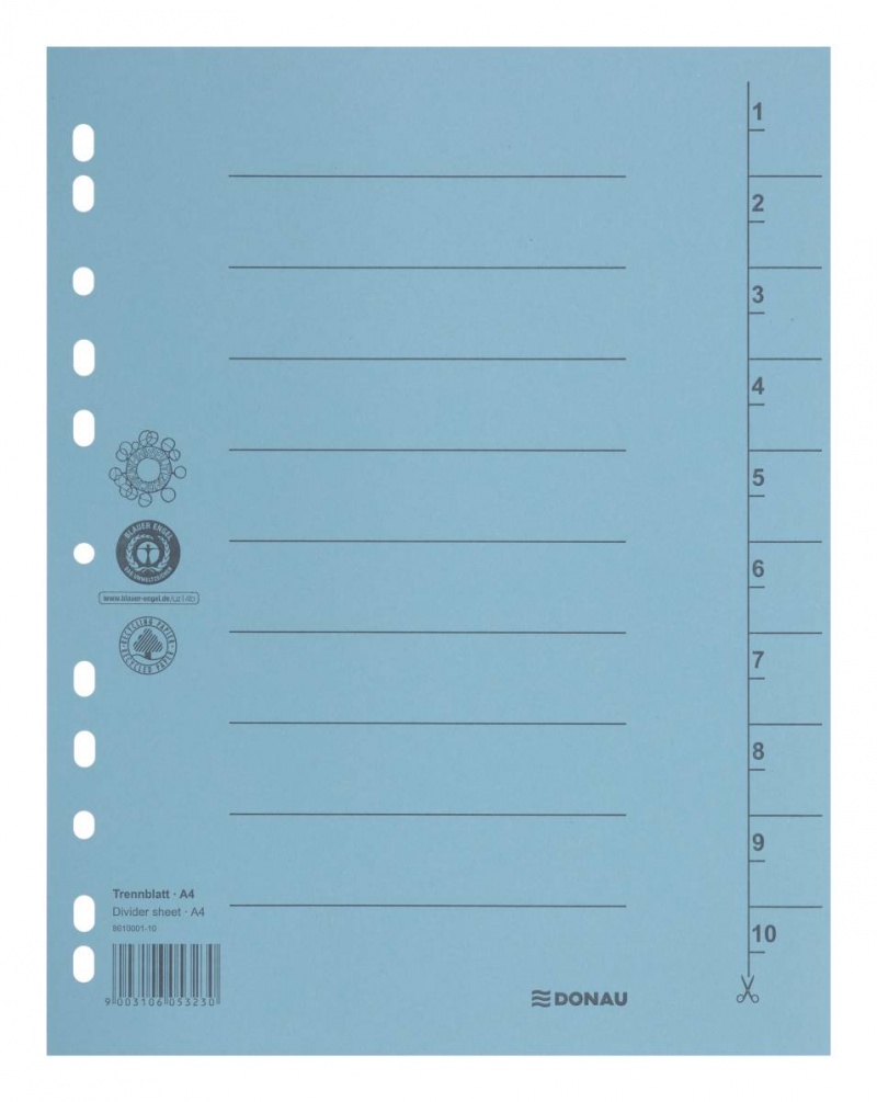 360910-14443-przekladka_donau_karton_a4_235x300mm_1_10_1_k-800w Przekładka DONAU, karton, A4, 235x300mm, 1-10, 1 karta, niebieska - obrazek 1