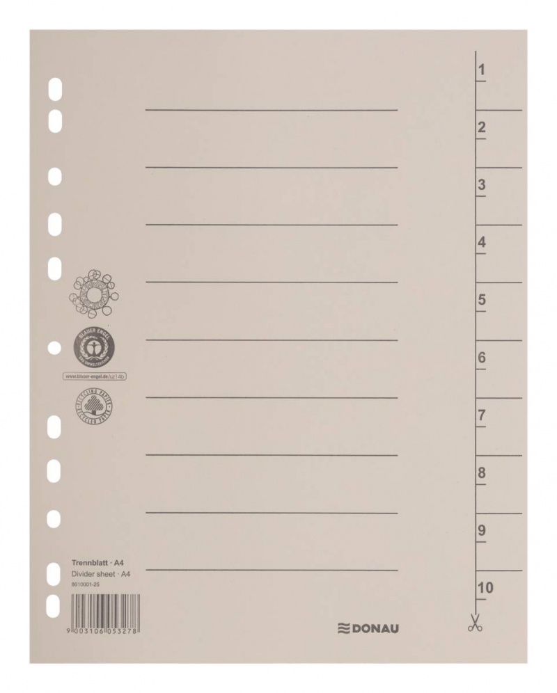 360920-14448-przekladka_donau_karton_a4_235x300mm_1_10_1_k-800w Przekładka DONAU, karton, A4, 235x300mm, 1-10, 1 karta, jasnobrązowa - obrazek 1