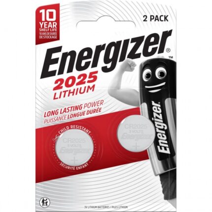Bateria specjalistyczna ENERGIZER, CR2025,3V, 2szt.