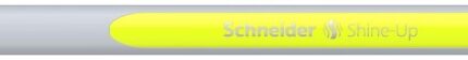 Zakreślacz SCHNEIDER Shine-Up, 1-4mm, żółty (opakowanie 10 szt.)