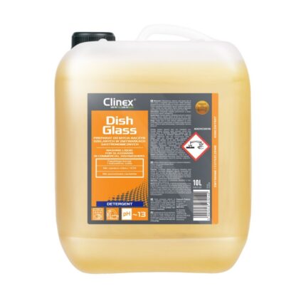 Preparat CLINEX DishGlass, do mycia naczyń szklanych w zmywarkach gastronomicznych, 10l