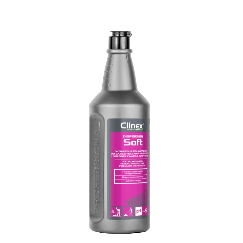 362916-383831-preparat_clinex_dispersion_soft_do_zabezpiec-800w-1 Preparat CLINEX Dispersion Soft, do zabezpieczania posadzek, średnio twardy, satynowy, 1l - obrazek 1