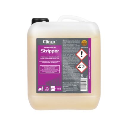 Preparat CLINEX Dispersion Stripper, do usuwania powłok polimerowych, 5l