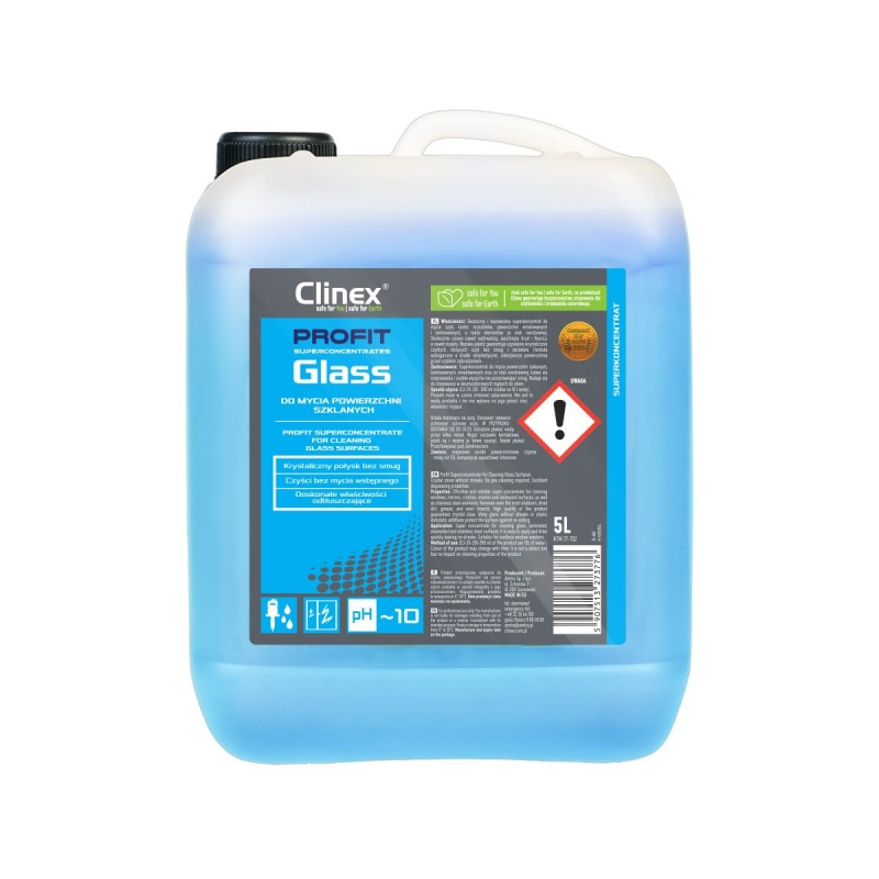 362923-383838-koncentrat_clinex_profit_glass_do_mycia_powi-800w-1 Koncentrat CLINEX Profit Glass, do mycia powierzchni szklanych, 5l - obrazek 1
