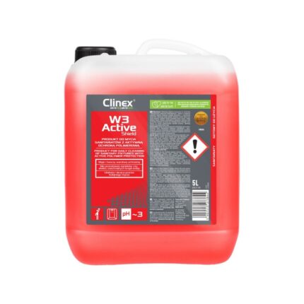 Preparat CLINEX W3 Active Shield, do mycia sanitariatów i łazienek, 5l