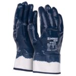Rękawice DONAU SAFETY Nitrile 03, kat. II, rozm. 10, granatowe (pakiet 12 opakowań)