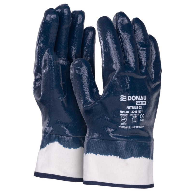 363332-384626-rekawice_donau_safety_nitrile_03_kat_ii_rozm-800w Rękawice DONAU SAFETY Nitrile 03, kat. II, rozm. 11, granatowe (pakiet 12 opakowań) - obrazek 1