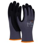 Rękawice DONAU SAFETY Flex, kat. II, rozm. 7, szare (pakiet 12 opakowań)