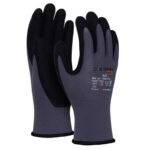 Rękawice DONAU SAFETY Flex, kat. II, rozm. 10, szare (pakiet 12 opakowań)