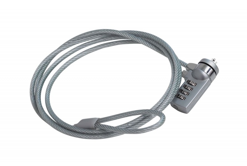363456-384649-blokada_kablowa_q_connect_do_monitora_laptop-800w-1 Blokada kablowa Q-CONNECT, do monitora/laptopa, na zamek szyfrowy, 1,8m, szara - obrazek 1