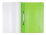 Skoroszyt OFFICE PRODUCTS, PP, A4, miękki, 100/170mikr., wpinany, jasnozielony - obrazek 2