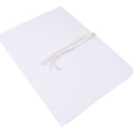 Teczka archiwizacyjna wiązana OFFICE PRODUCTS Budget Pro, 35mm, karton, biała wewn., A4, 250gsm, 3-skrz., biała (opakowanie 50 szt.)