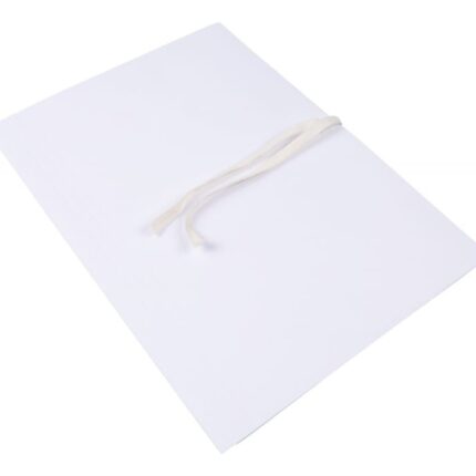 Teczka archiwizacyjna wiązana OFFICE PRODUCTS Budget Pro, 35mm, karton, biała wewn., A4, 250gsm, 3-skrz., biała (opakowanie 50 szt.)