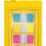 Zakładki indeksujące POST-IT® do archiwizacji (676-AYPV), PP, silne, 15,8x38,1mm, 4x10 szt., mix kolorów