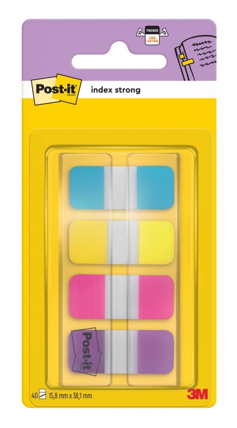 364903-63810-zakladki_indeksujace_post_it_do_archiwizacji_-800w Zakładki indeksujące POST-IT® do archiwizacji (676-AYPV), PP, silne, 15,8x38,1mm, 4x10 szt., mix kolorów - obrazek 1