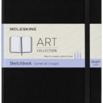 Szkicownik MOLESKINE L (13x21cm), twarda oprawa, 104 strony, czarny