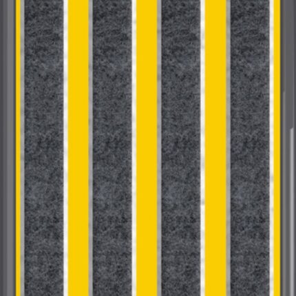 Ultra odporne podkładki filcowe SCOTCH, paski, 208x15mm, 4 szt., czarne